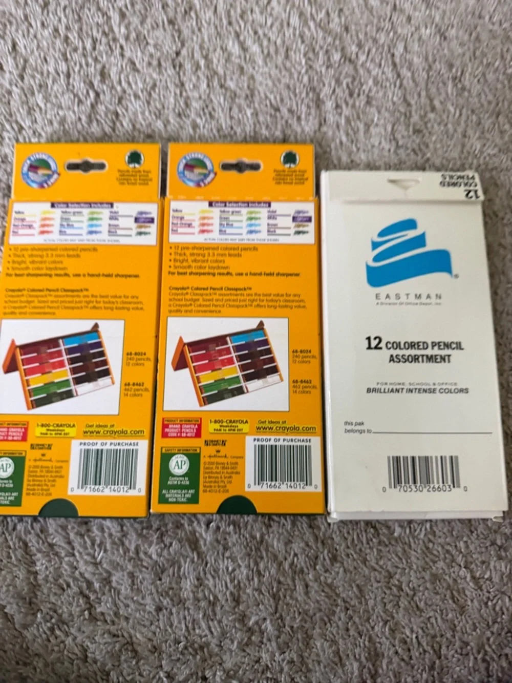 Crayola Colored Pencils Twin Pack with Assorted Colors